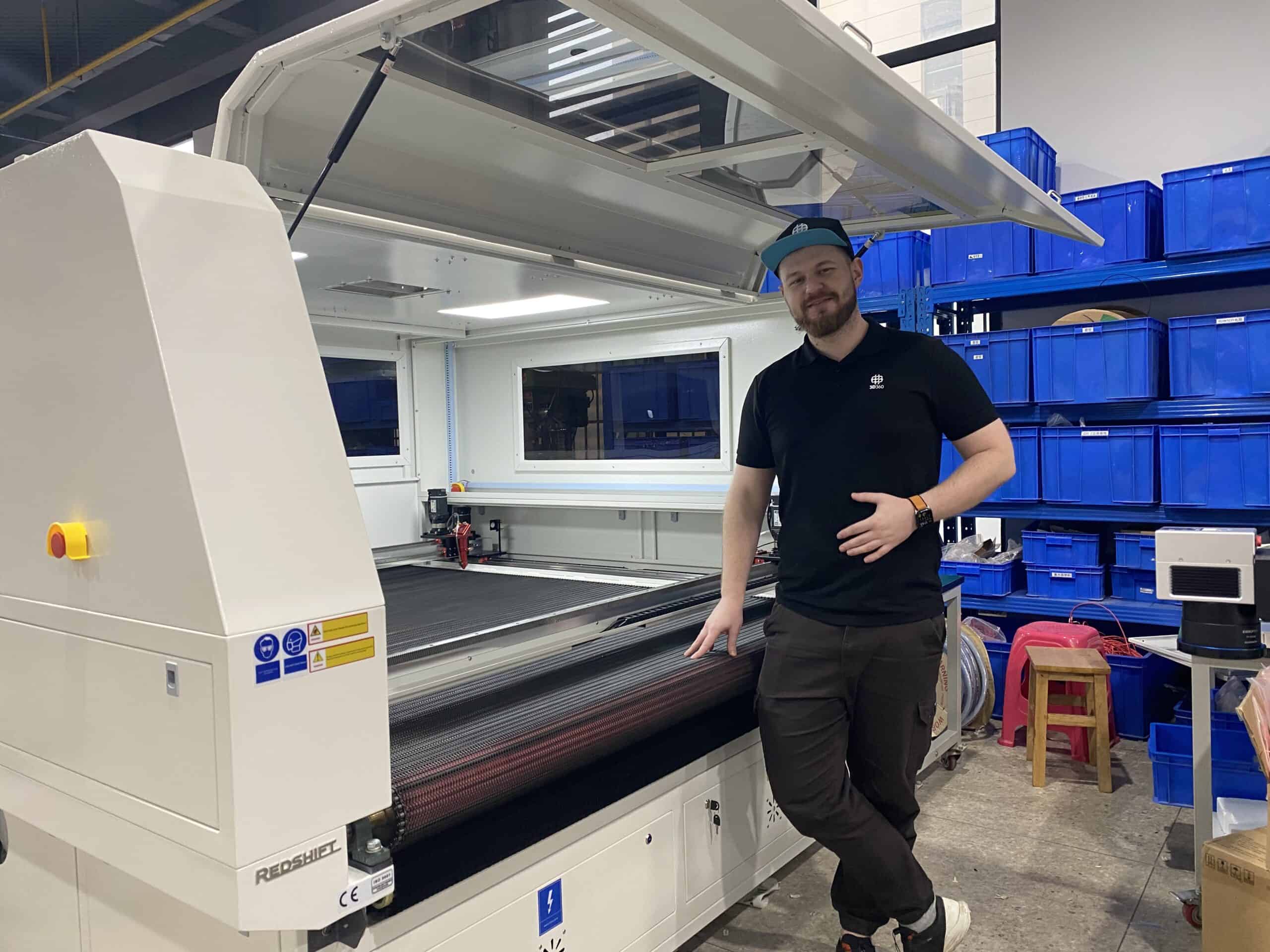 dye sublimation laser workflow