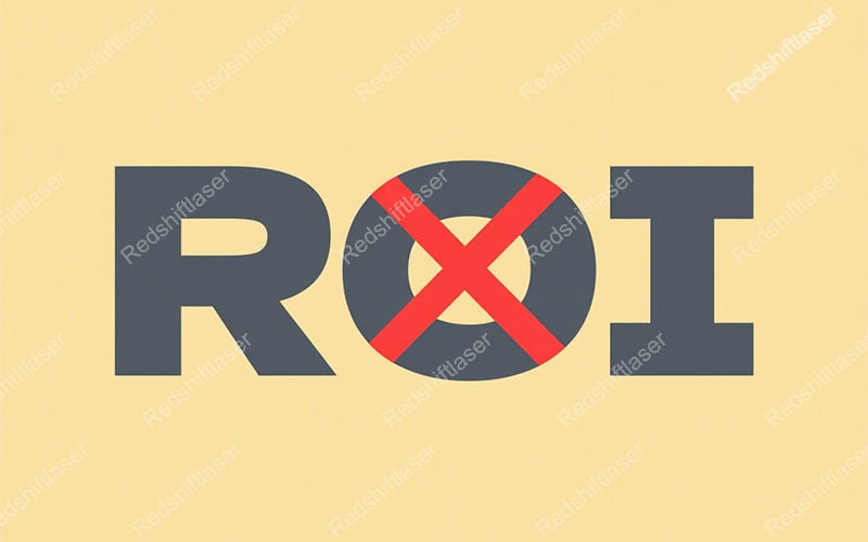 In-house CO2 laser efficiency versus outsourcing An in-house operator managing a CO2 laser, reducing outsourcing costs