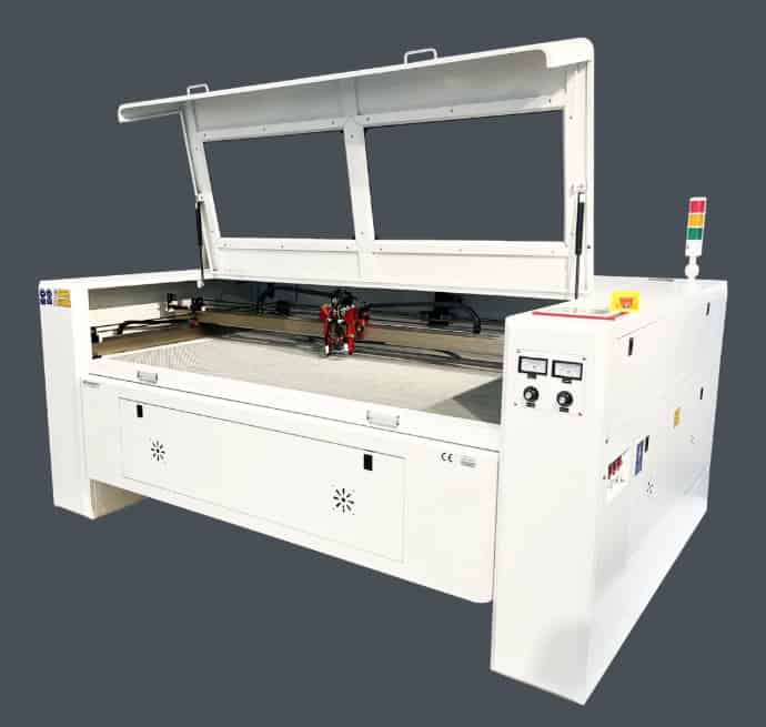 laser-marked QR code on plastic packaging