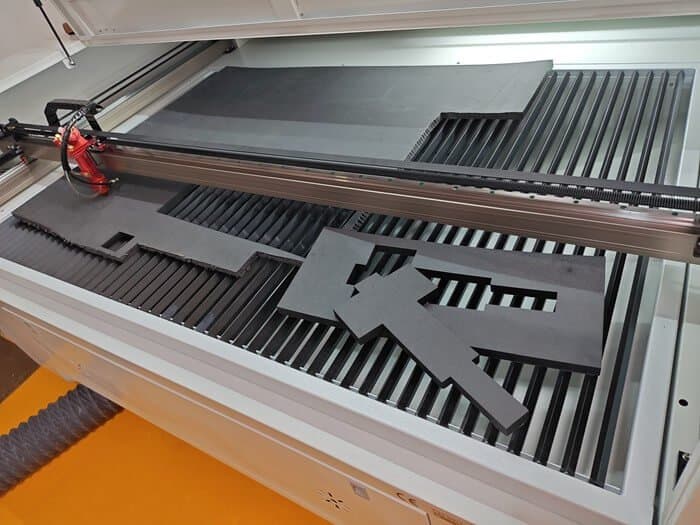 foam laser cutting