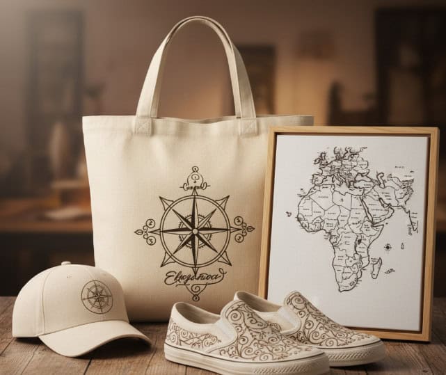 applications of laser engraved canvas