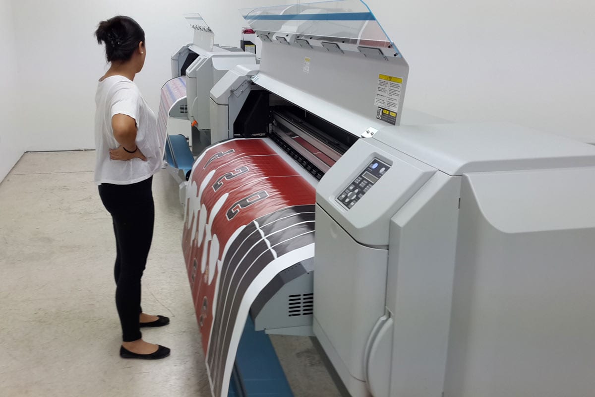 Calender Heat Press Sublimation Fabric Shrinkage