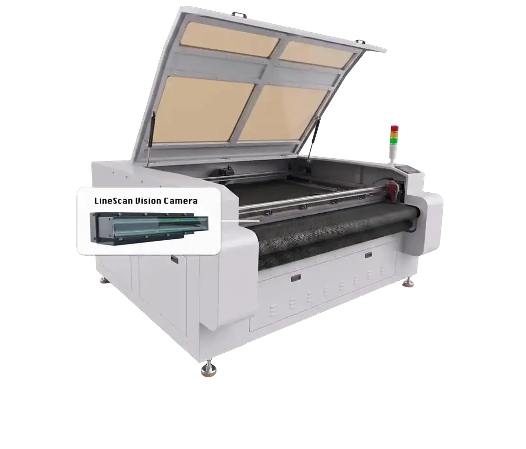 RedShift Vision LineScan Laser Cutting Machine