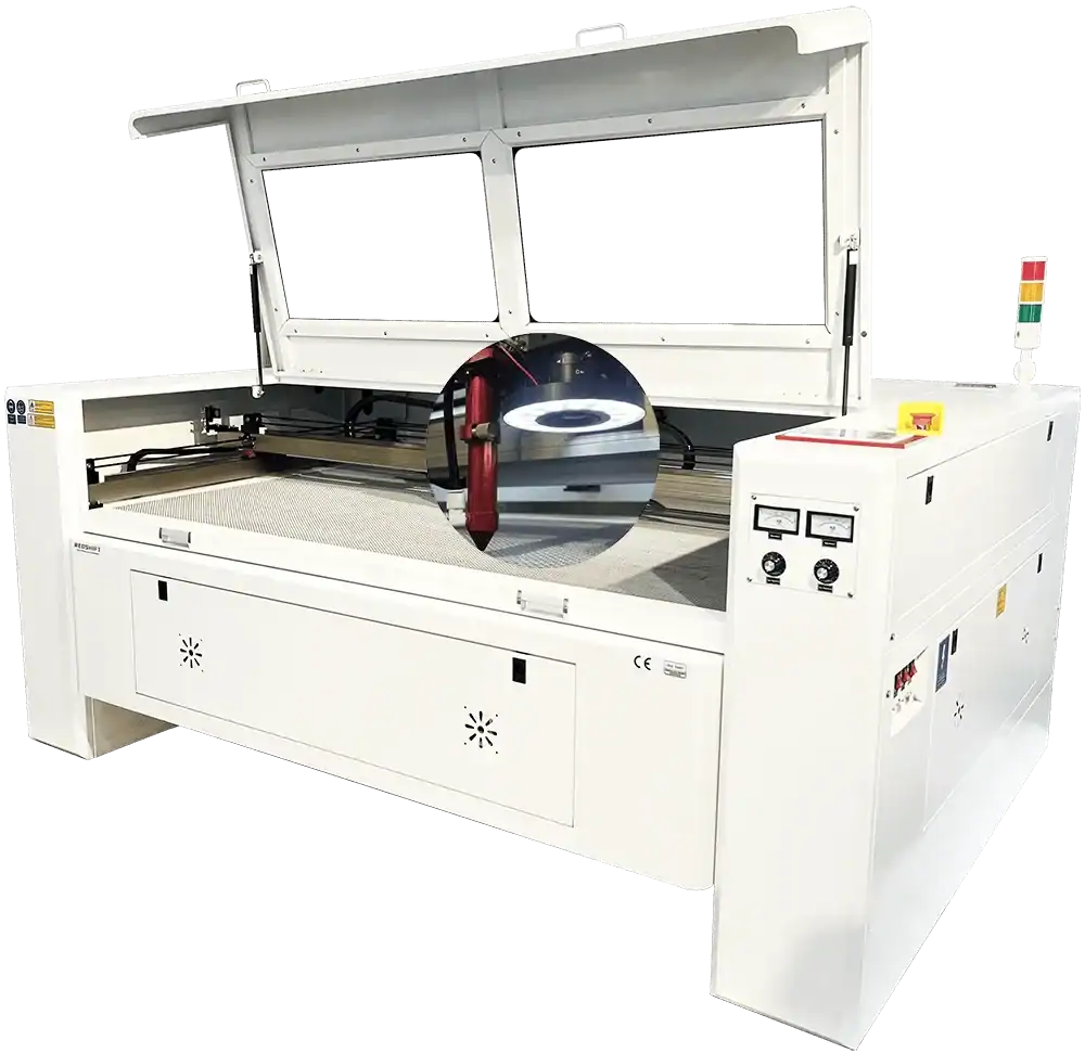 CCD Camera Laser Cutter for Badges and Labels