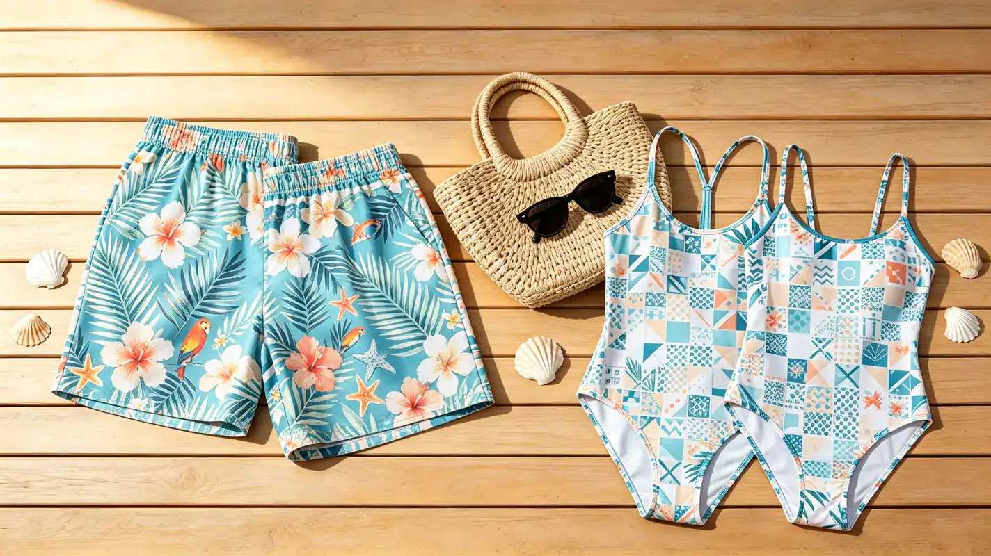 Swimwear & Boardshorts Laser Cutting