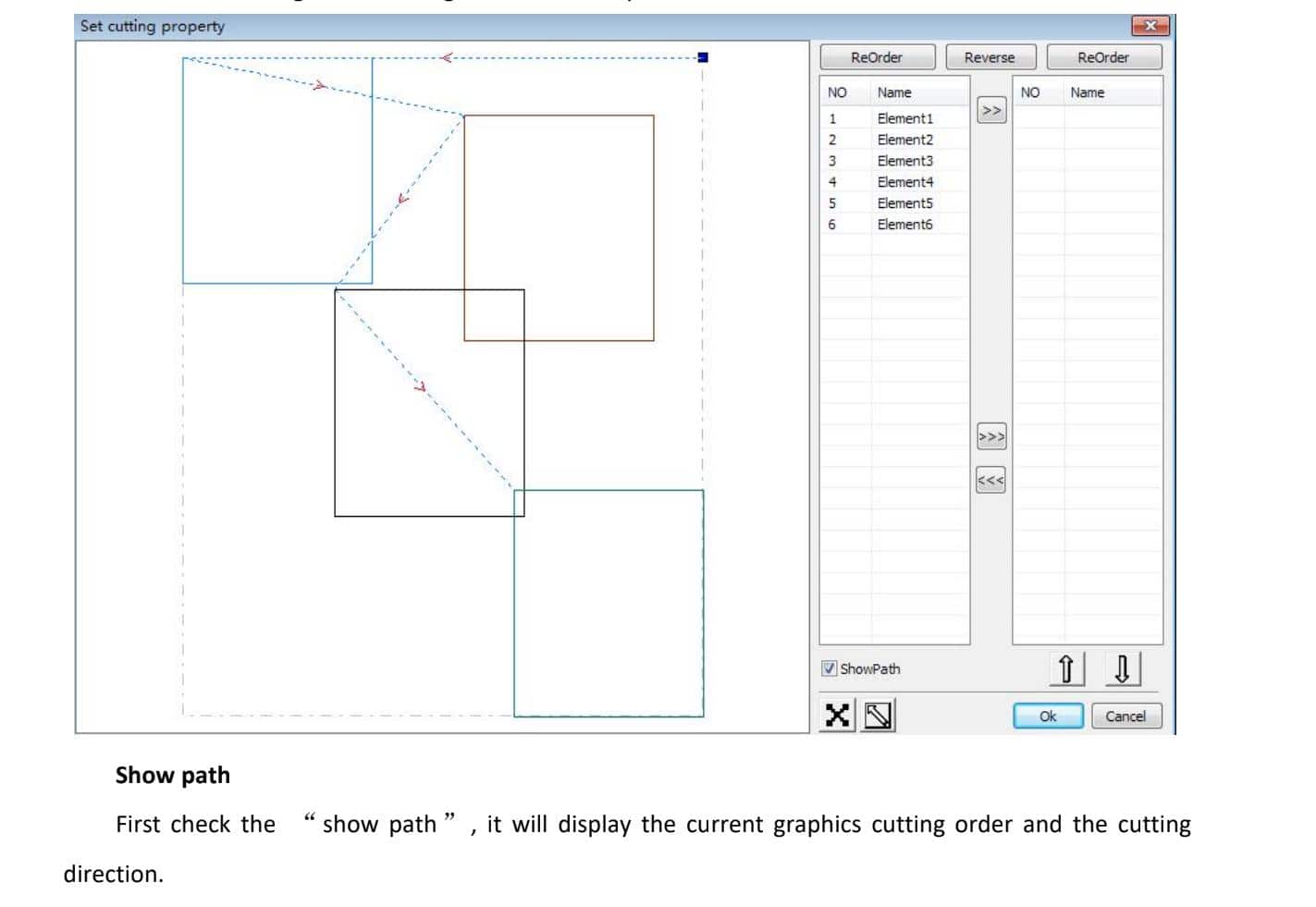 show path