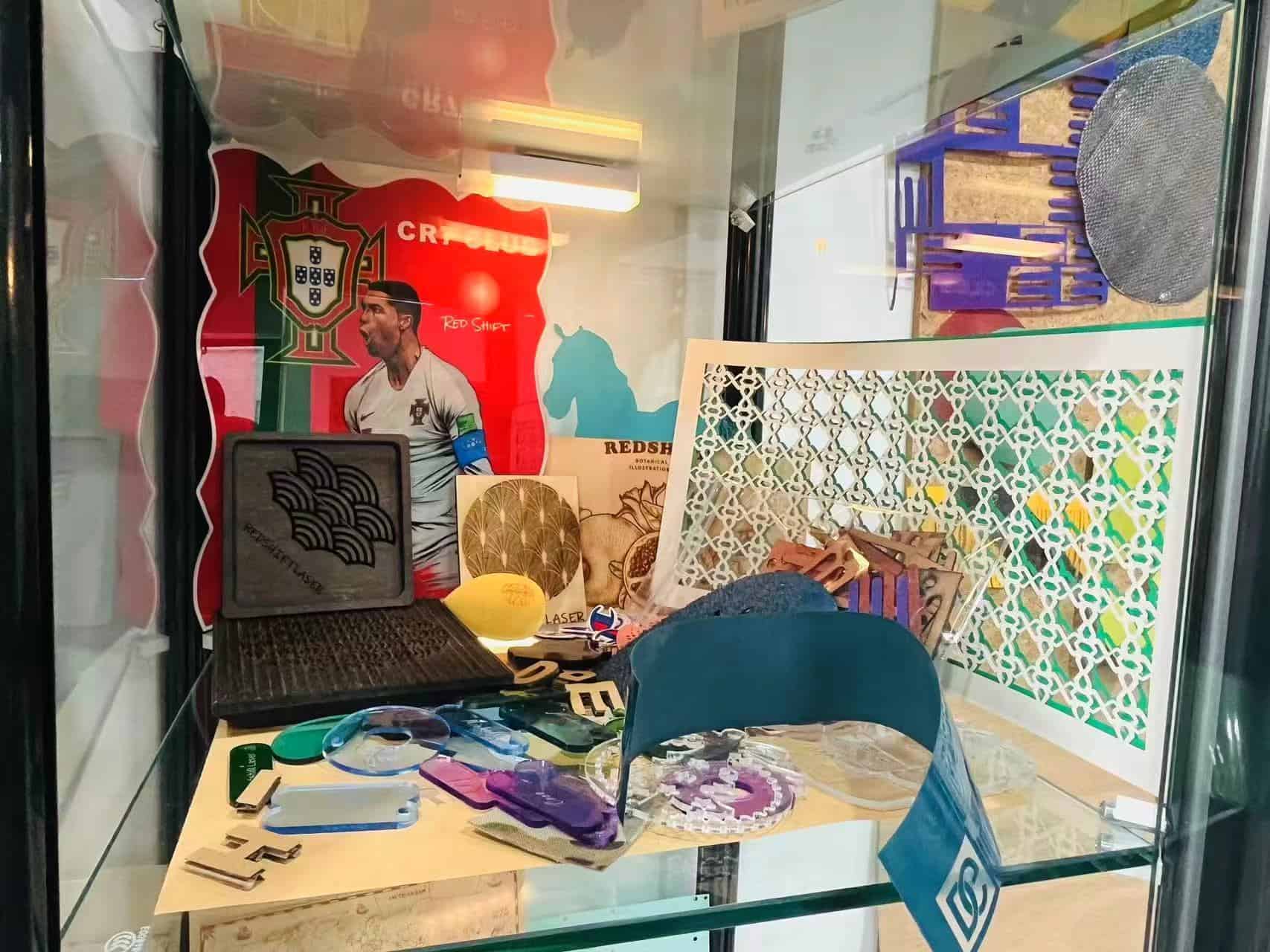 A chart showing the Total Cost of Ownership for CO2 vs Fiber lasers over 5 years